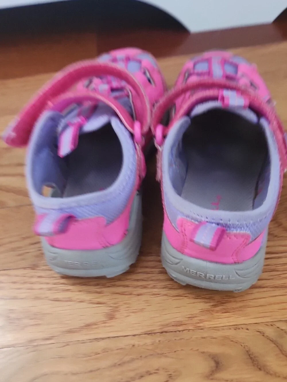 Merrell Pink and Purple Kids Active Sandals